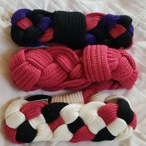 Cold weather, ear-warmer headbands